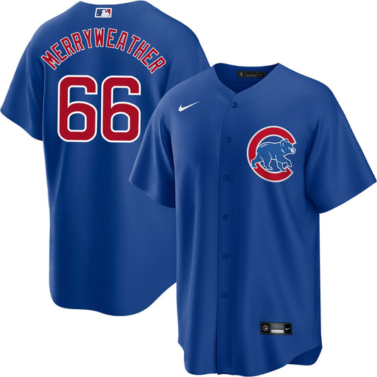 Men's  Chicago Cubs Julian Merryweather Player Jersey