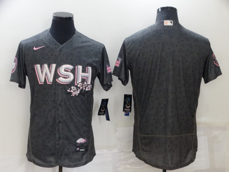 Men's Player_NAME #00 CUSTOM Washington Nationals 2022 City Connect Replica Jersey